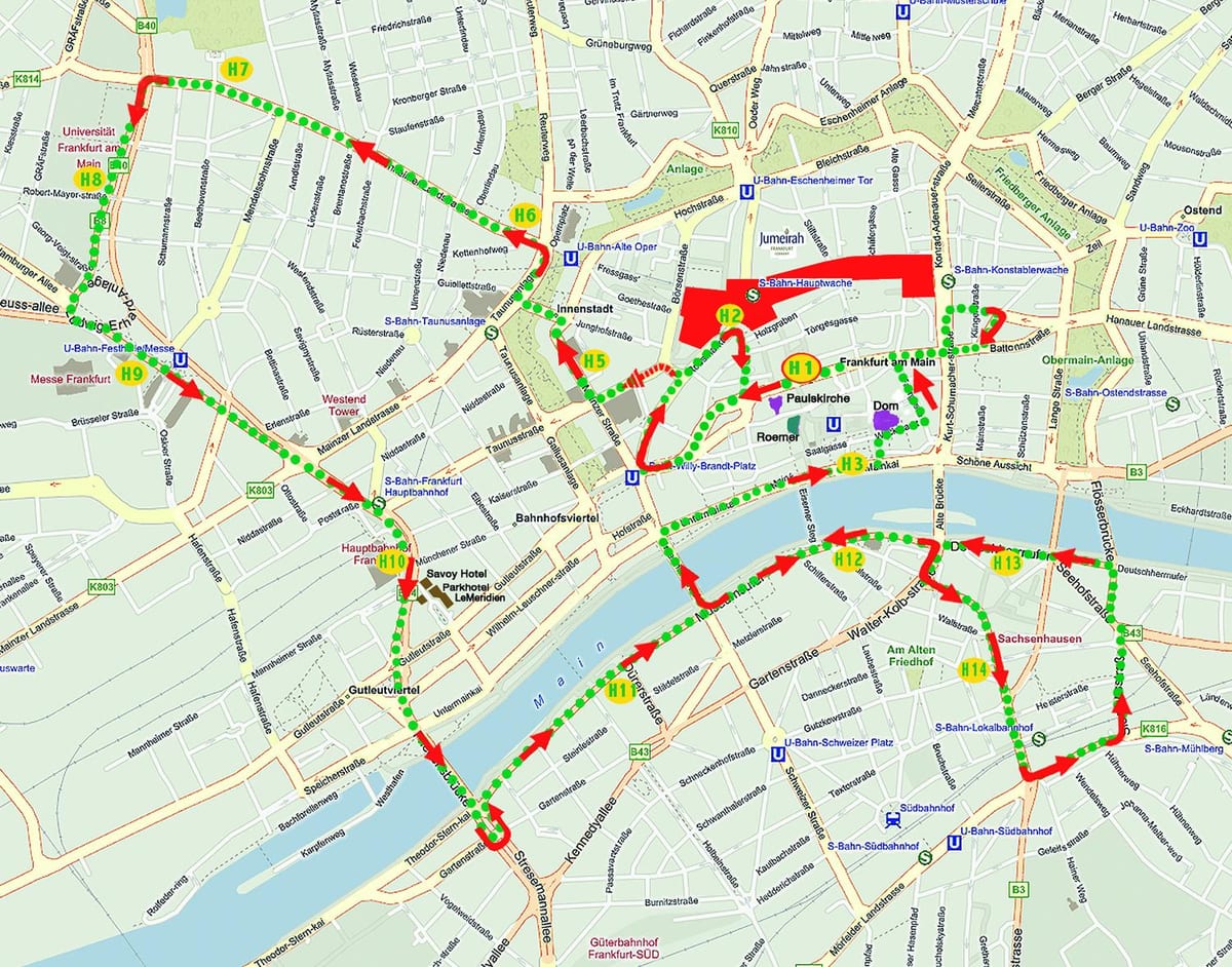 Madrid hop on hop off paseo de autobuses mapa