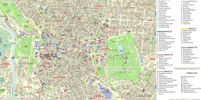 Mapa de Madrid mapa fóra de liña